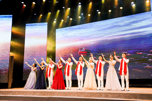 壹定发集团庆祝新中国建设70周年职工朗诵角逐乐成举行