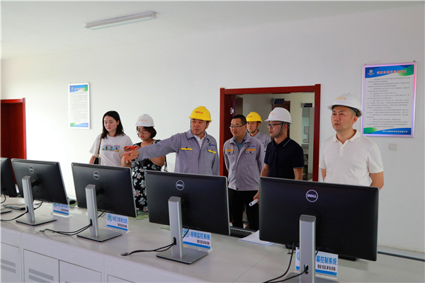 中省媒体采访团到壹定发集团陕北片区重点项目集中采访