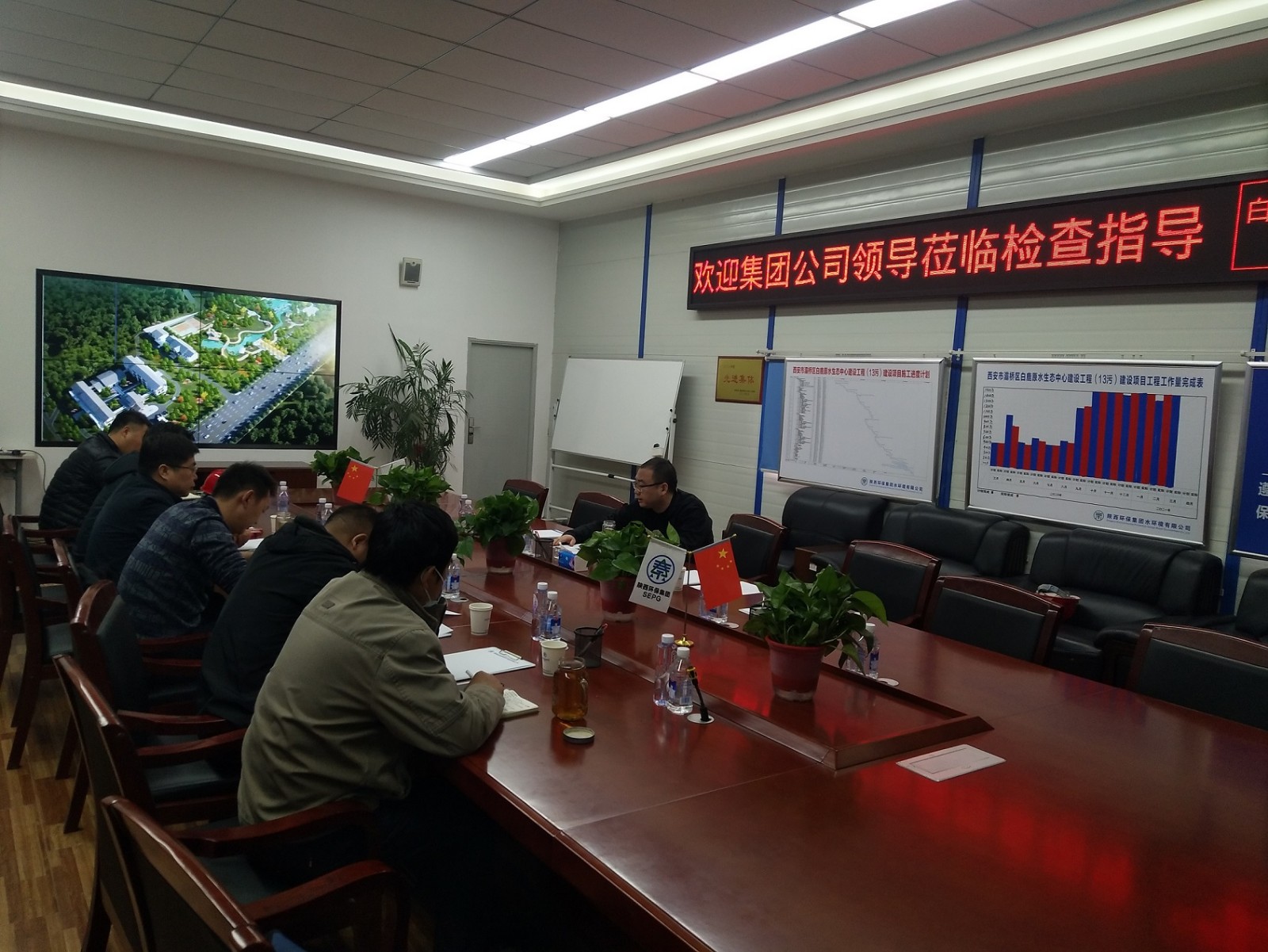 壹定发集团检查水情形公司清静生产事情