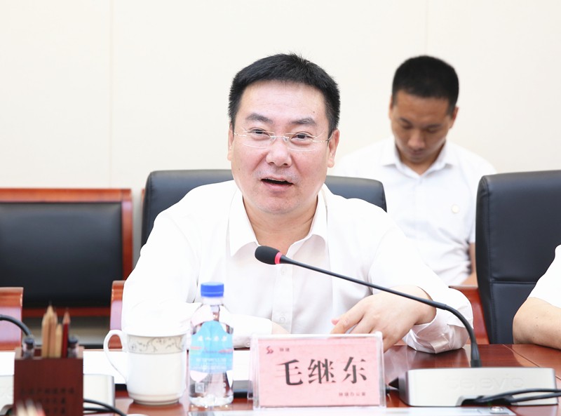 壹定发集团与陕西建工集团交流座谈