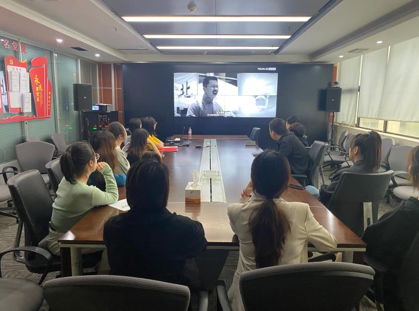 水情形公司团支部开展“请党定心，，，，，，强国有我”主题团日活动