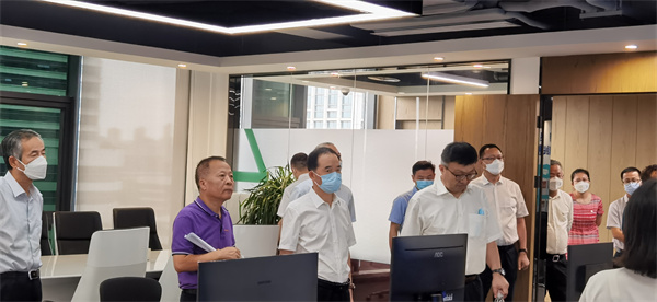 省国资委党委书记任国到秦创原壹定发集团立异中心调研