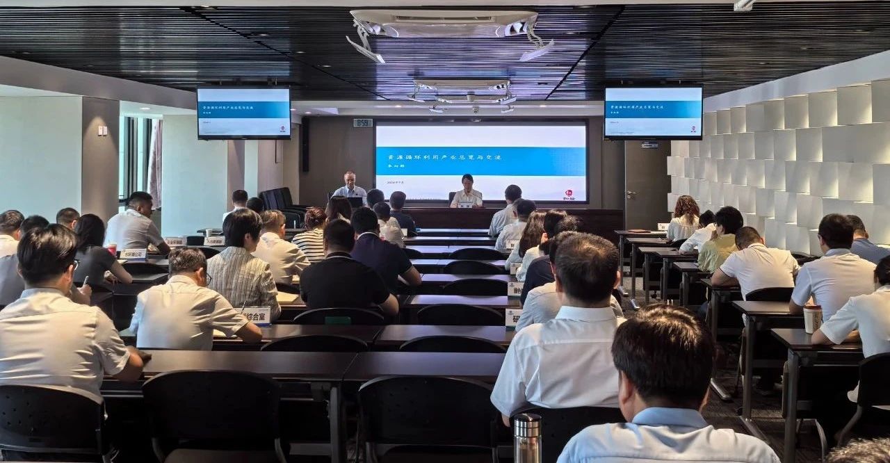壹定发集团举行资源循环使用工业专题培训会