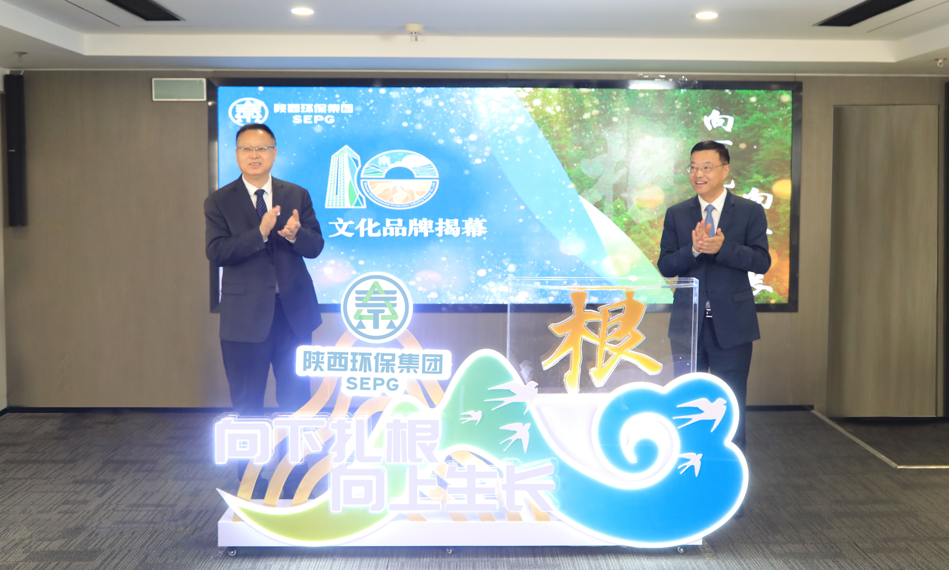 向下扎根 向上生长｜壹定发集团召开“根”文化品牌宣布暨高质量生长十周年座谈会